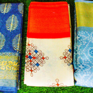 fancy cotton sarees combo (offer)