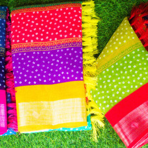 multi colour cotton saress