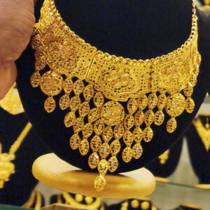 beautiful gold plated nacklace one gram gold plated