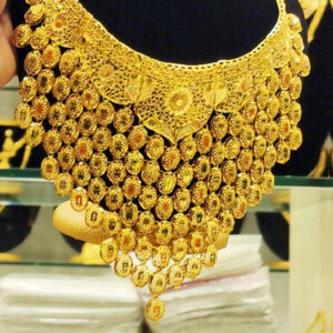 beautiful gold plated nacklace – one gram gold plated