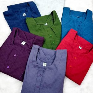 kaju katari side open kurtis